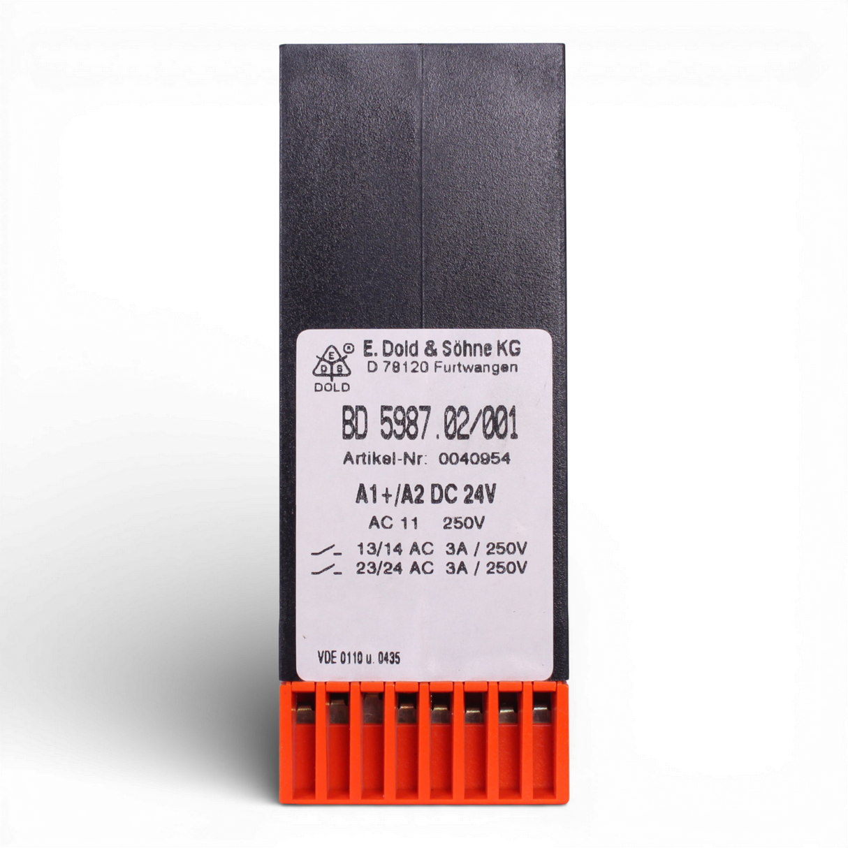 Dold BD 5987, 2-Kanal Sicherheitsrelais, 230 VAC, 2 x Sicherheitskontakte – Ansicht 6