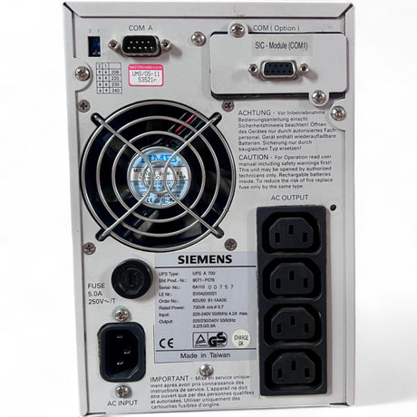 HOMAG SIEMENS MASTERGUARD USV-Modul UPS A700 6A11000757 aus BAZ/BOF – Ansicht 5