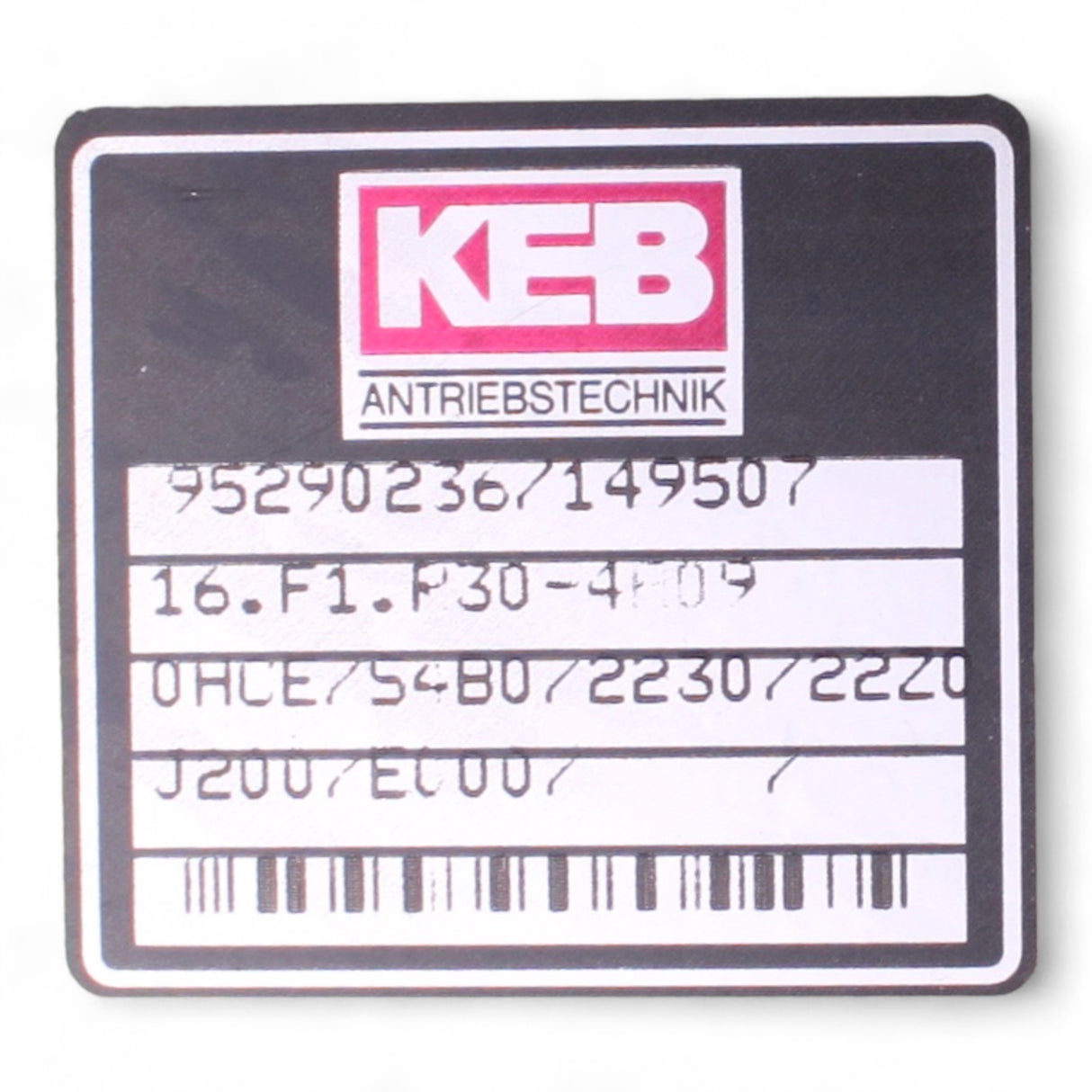 KEB HOMAG Umformer 4-008-39-0510 V2.0 16.F1.R30-4A09 – Ansicht 8