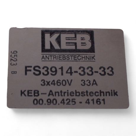 KEB HOMAG FS3914-33-33 00.90.425-4161 Filter 3x460V 33 – Ansicht 6