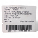 PHOENIX CONTACT QUINT-PS-100-240AC/24DC/10 Schaltnetzteil 24V 10A 240W – Art.Nr. 2938604 – Ansicht 7