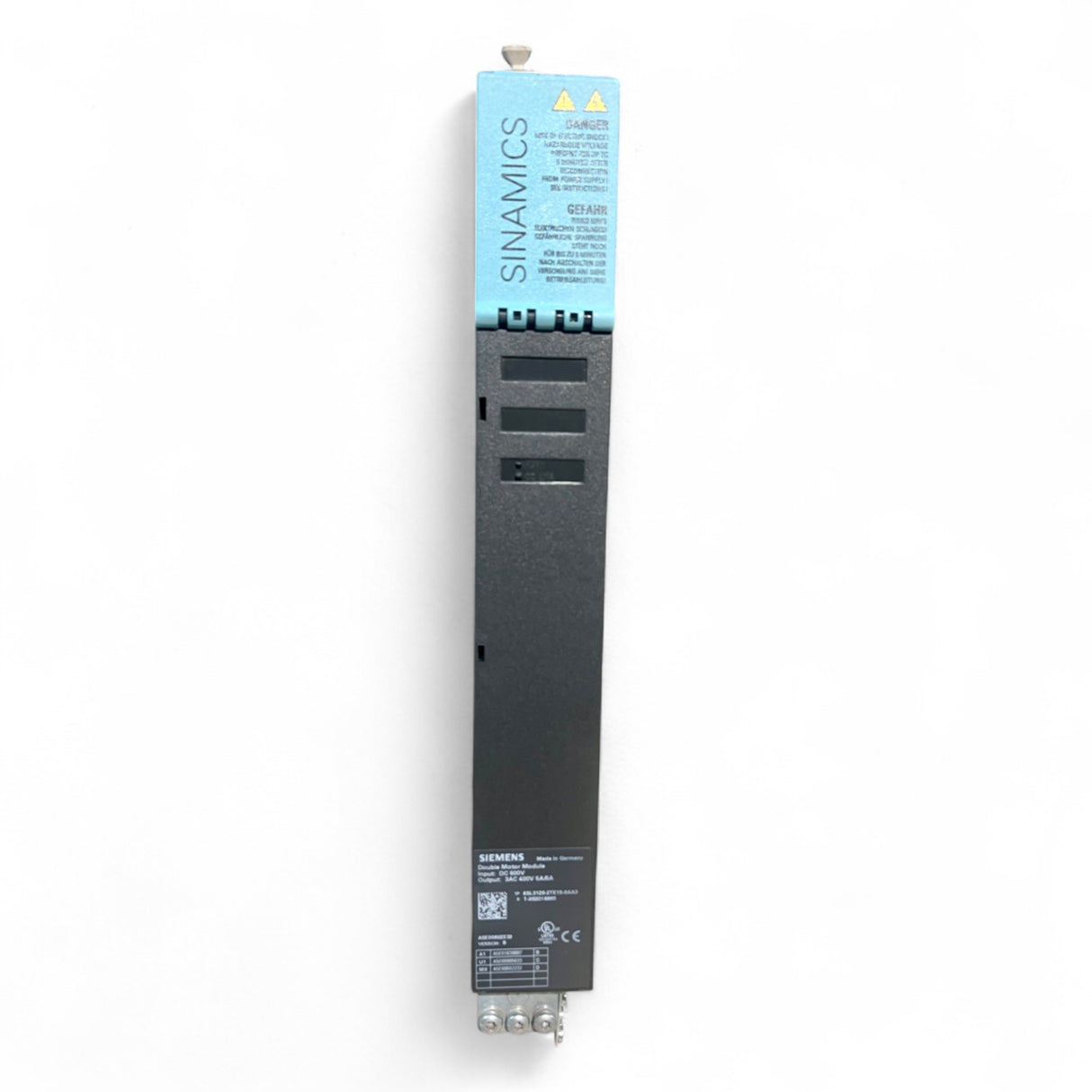 Siemens SINAMICS S120 Double Motor Module SL 6SL3120-2TE21-8AA3 – aus Homag Z‑Achse – Ansicht 8