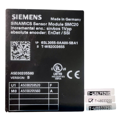 SIEMENS SINAMICS Sensor Modul SMC 20 – 6SL3055‑0AA00‑5BA1 (Version B) HOMAG BOF 211 – Ansicht 6