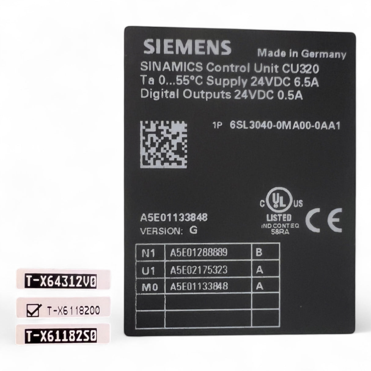 Siemens SINAMICS CU320 Control Unit – 6SL3040-0MA00-0AA1 (Version G) HOMAG BOF – Ansicht 2