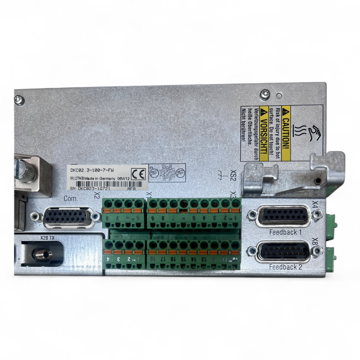 Bosch Rexroth Indramat Servoregler DKC02.3-100-7-FW mit Firmware-Modul ESM02.3-FW und FWA-ECODR3-SMT-02VRS25583 – Ansicht 10