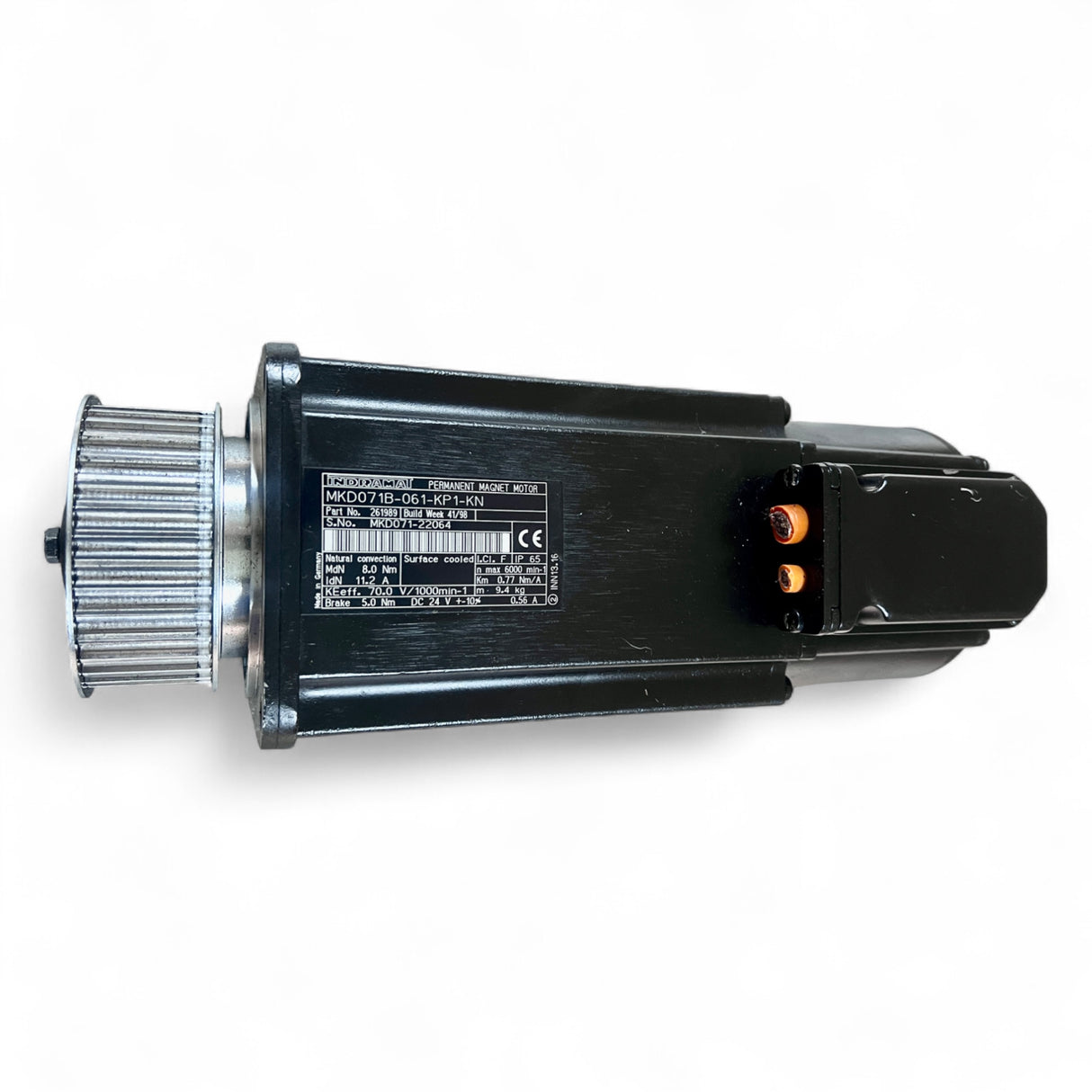 Indramat Servomotor MKD071B061KP1KN 8Nm IP65 digital mit Bremse ideal für HOMAG BOF 41 HOMAG Nr. 4075010557 – Ansicht 10