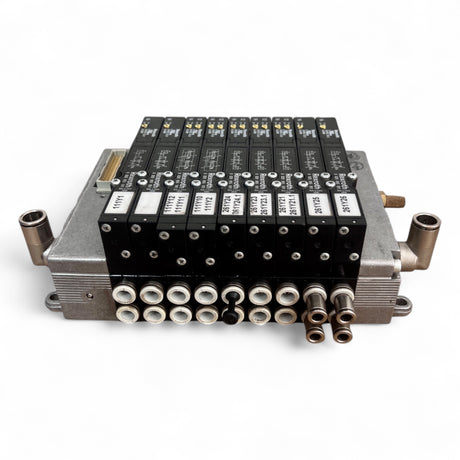 Rexroth Ventilinsel 0 820 055 101G – 9 × R 480 258 424 (IP65, 24 V DC, 10 bar) – passend u.a für HOMAG BOF / BAZ / BHC