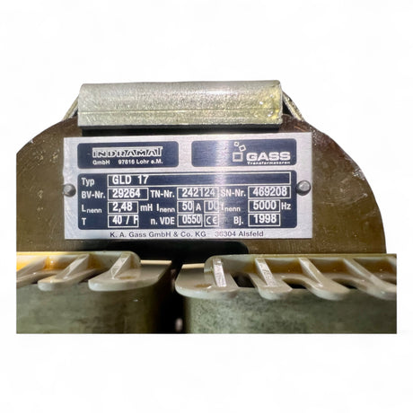 Indramat Drossel GLD 17 Art.-Nr. 29264 HOMA BAZ BOF – Ansicht 5