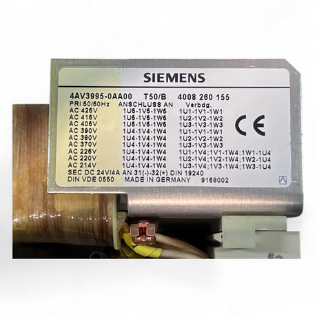 Siemens Transformator 4AV3995-0AA00 Art.-Nr. 4008260155 Power Supply – Ansicht 6