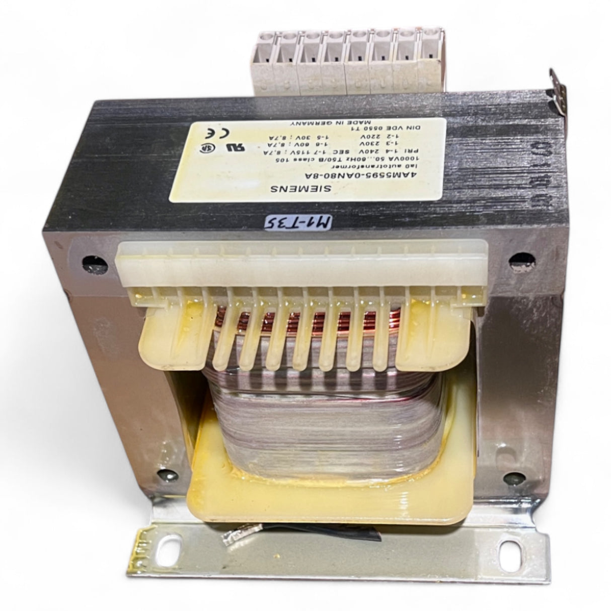 Siemens Autotransformator 1000 VA 240→115/60/30 V – 4AM5595-0AN80-8A | Step-Down | Control (aut.) – Ansicht 2