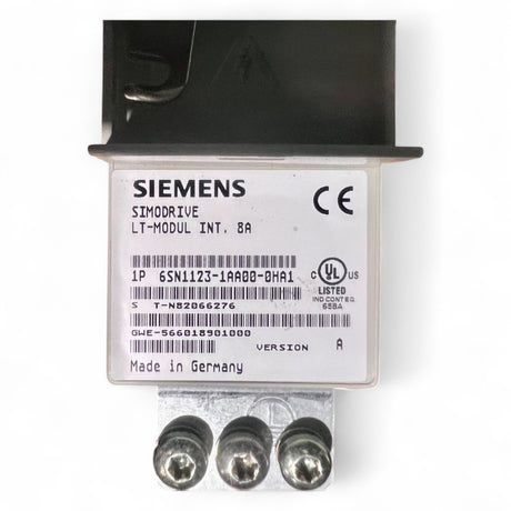 Siemens Simodrive Netzteil 6SN1118-0NJ00-0AA2 und Leistungsmodul LT 8A 6SN1123-1AA00-0HA1 für IMA Maschinen – Ansicht 9