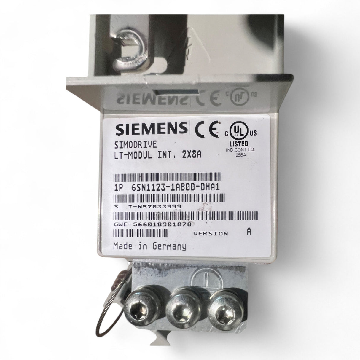 Siemens SIMODRIVE LT-Modul INT. 2×8 A Art.-Nr. 6SN1123-1AB00-0HA1 geeignet für IMA Maschinen – Ansicht 9