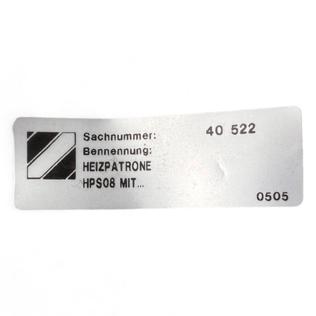 IMA Heizpatrone - Artikelnummer 40522, HP S. 08 Heizstab für Heizbecken Schnellheizbecken – Ansicht 4