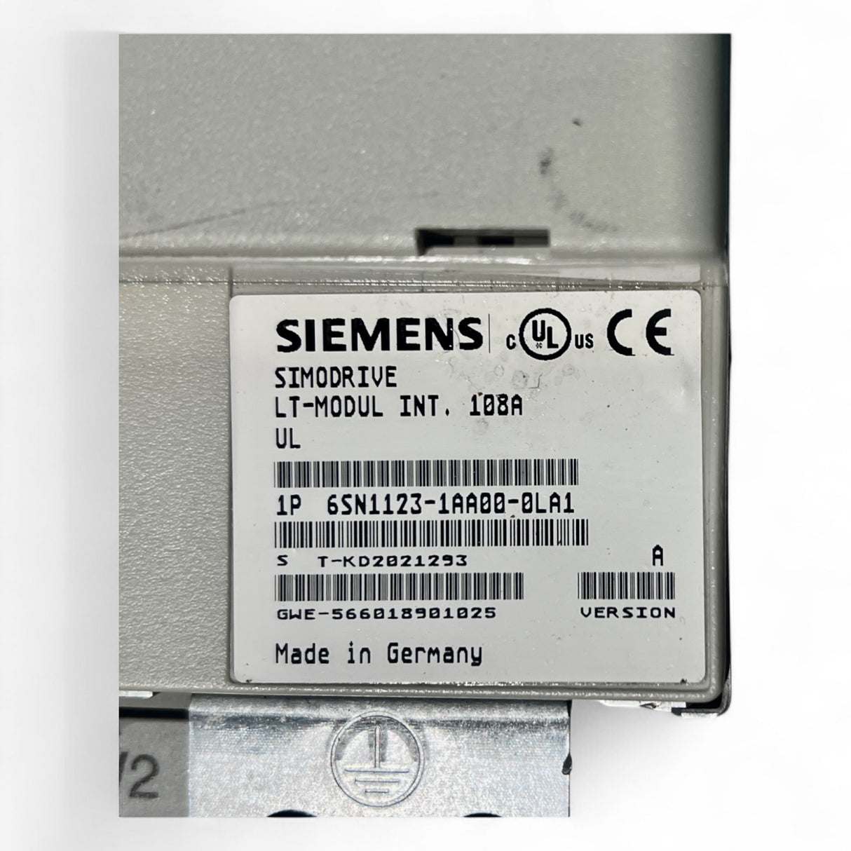 Siemens SIMODRIVE LT Modul INT 108A Art Nr 6SN1123-1AA00-0LA1 + Steuerungsmodul Art Nr 6SN1122-0BA11-0AA1 z B IMA 810 V