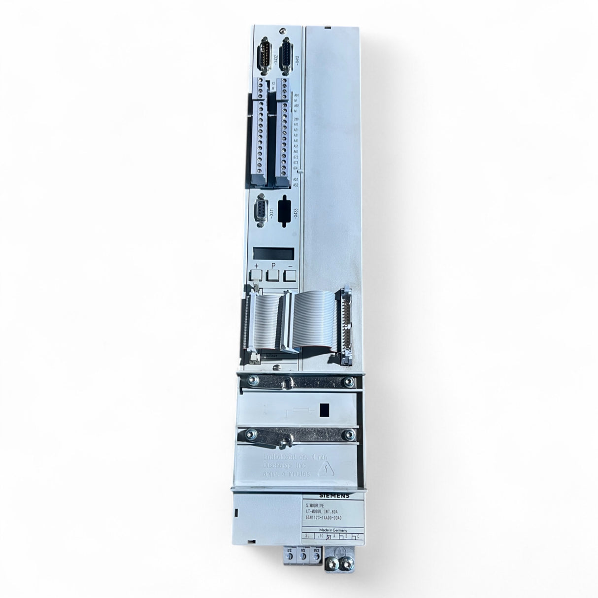 Siemens Simodrive LT-Modul INT. 80A 6SN1123-1AA00-0DA0 + Steuerungsmodul 6SN1122-0BA11-0AA1 z. B. IMA 810 V – Ansicht 5