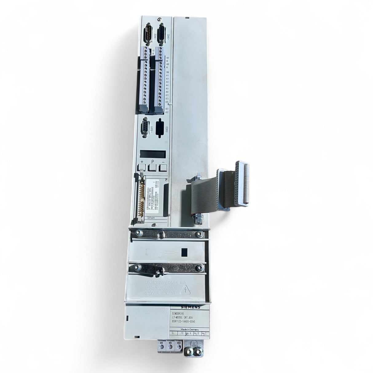 Siemens Simodrive LT-Modul INT. 80A 6SN1123-1AA00-0DA0 + Steuerungsmodul 6SN1122-0BA11-0AA1 z. B. IMA 810 V – Ansicht 6