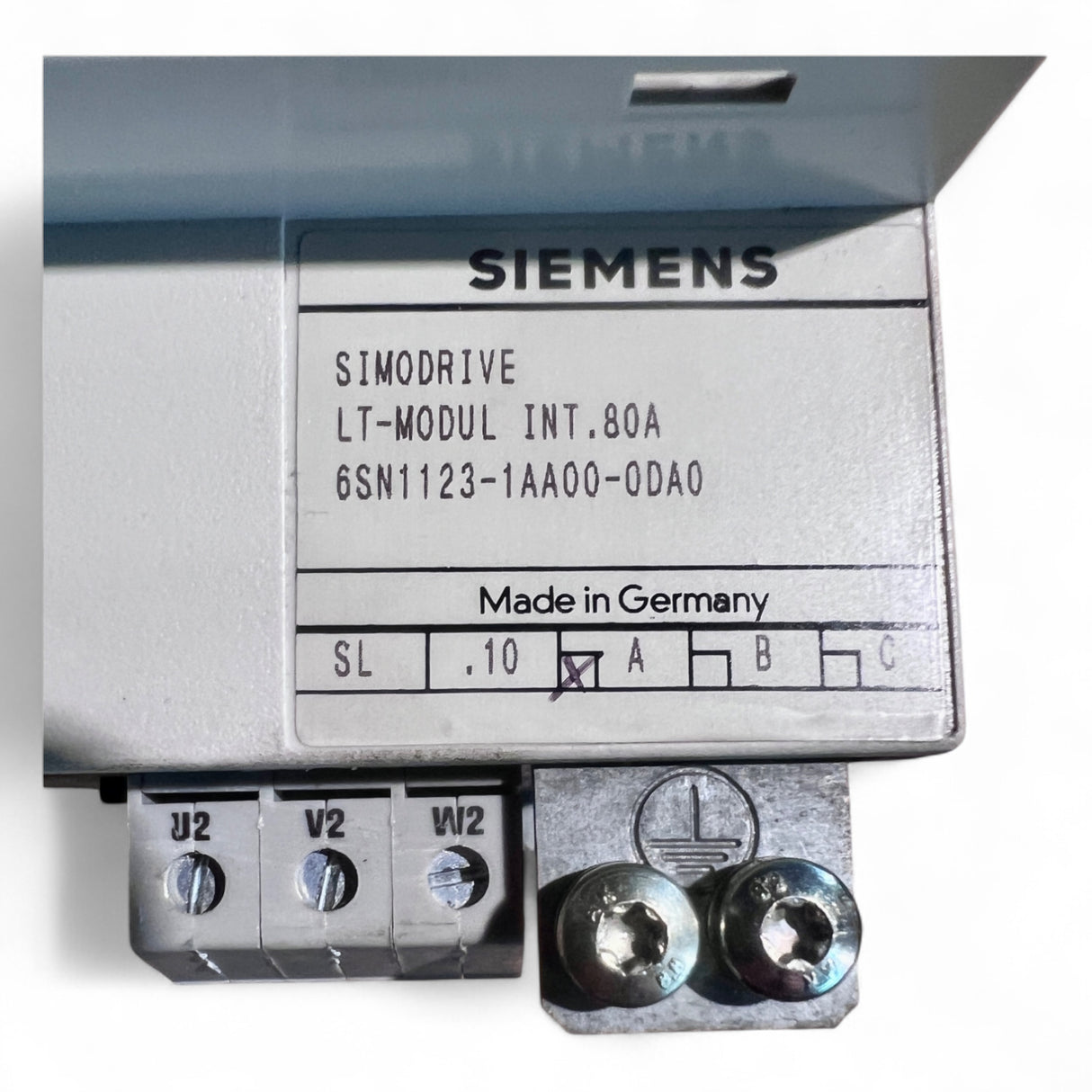 Siemens Simodrive LT-Modul INT. 80A 6SN1123-1AA00-0DA0 + Steuerungsmodul 6SN1122-0BA11-0AA1 z. B. IMA 810 V – Ansicht 11