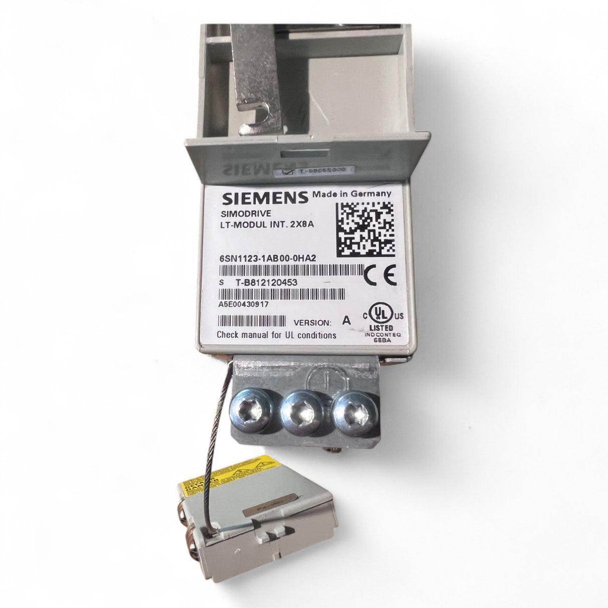 Siememens Simodrive LT-Modul INT. 2x8A Art.-Nr. 6SN1123-1AB00-0HA2 + Regelungseinschub Art.-Nr. 6SN1118-0AE11-0AA1 z. B. IMA