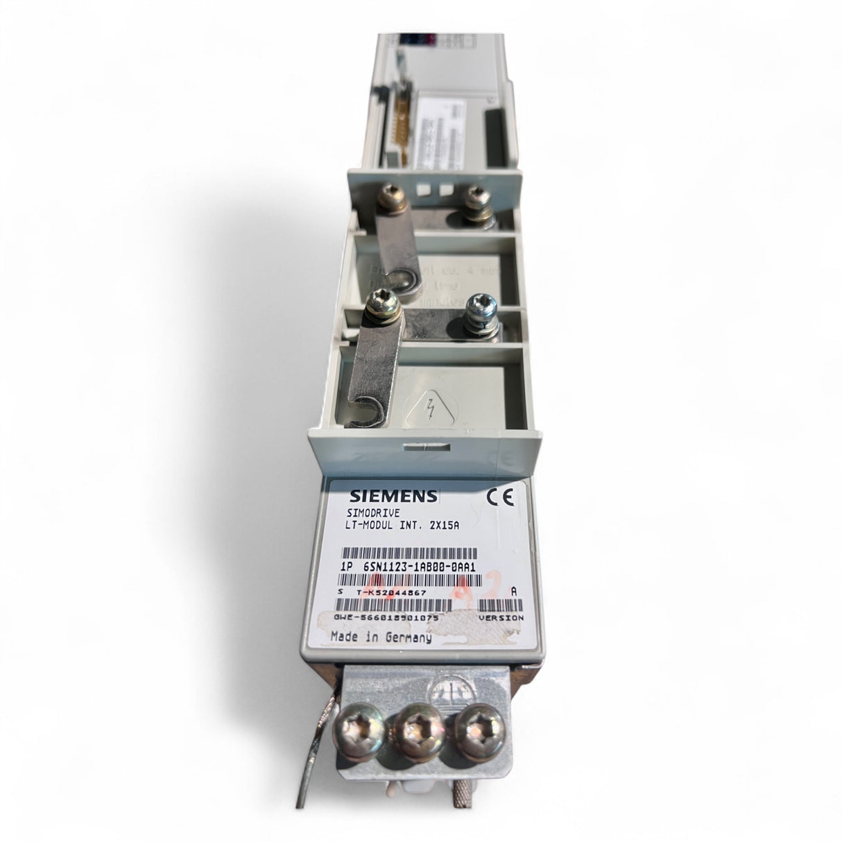 Siemens Simodrive LT-Modul INT. 2x15A Art.-Nr. 6SN1123-1AB00-0AA1 + Regelungseinschub Art.-Nr. 6SN1118-0AE11-0AA1 z. B. IMA