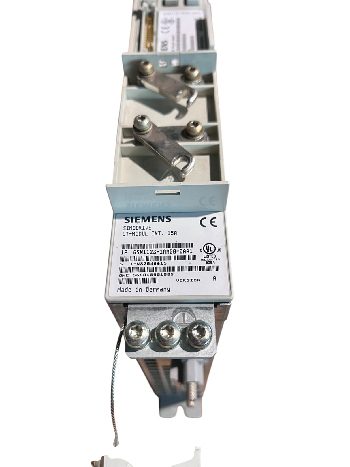 Siemens Simodrive Steuerungsmodul Art.-Nr. 6SN1118-1NJ01-0AA1 + LT-Modul INT. 15A Art.-Nr. 6SN1123-1AA00-0AA1 z. B. IMA