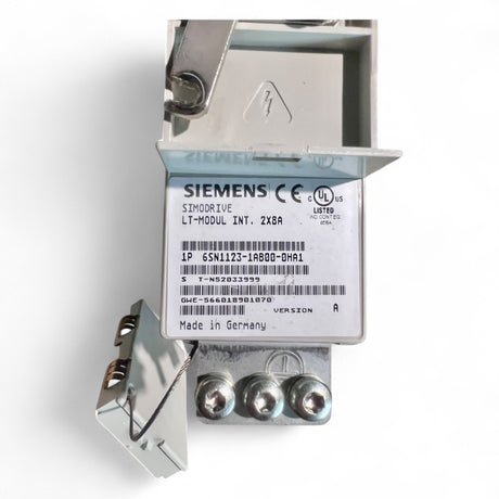 Siemens Simodrive Steuerungsmodul Art.-Nr. 6SN1118-0NK01-0AA1 + LT-Modul INT. 2x8A Art.-Nr. 6SN1123-1AB00-0AA1 z. B. IMA