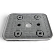 Schmalz Reibbelag Saugplatte oben 140 X 115 X 16,5 Schmalz Blocksauger 10.01.12.00488