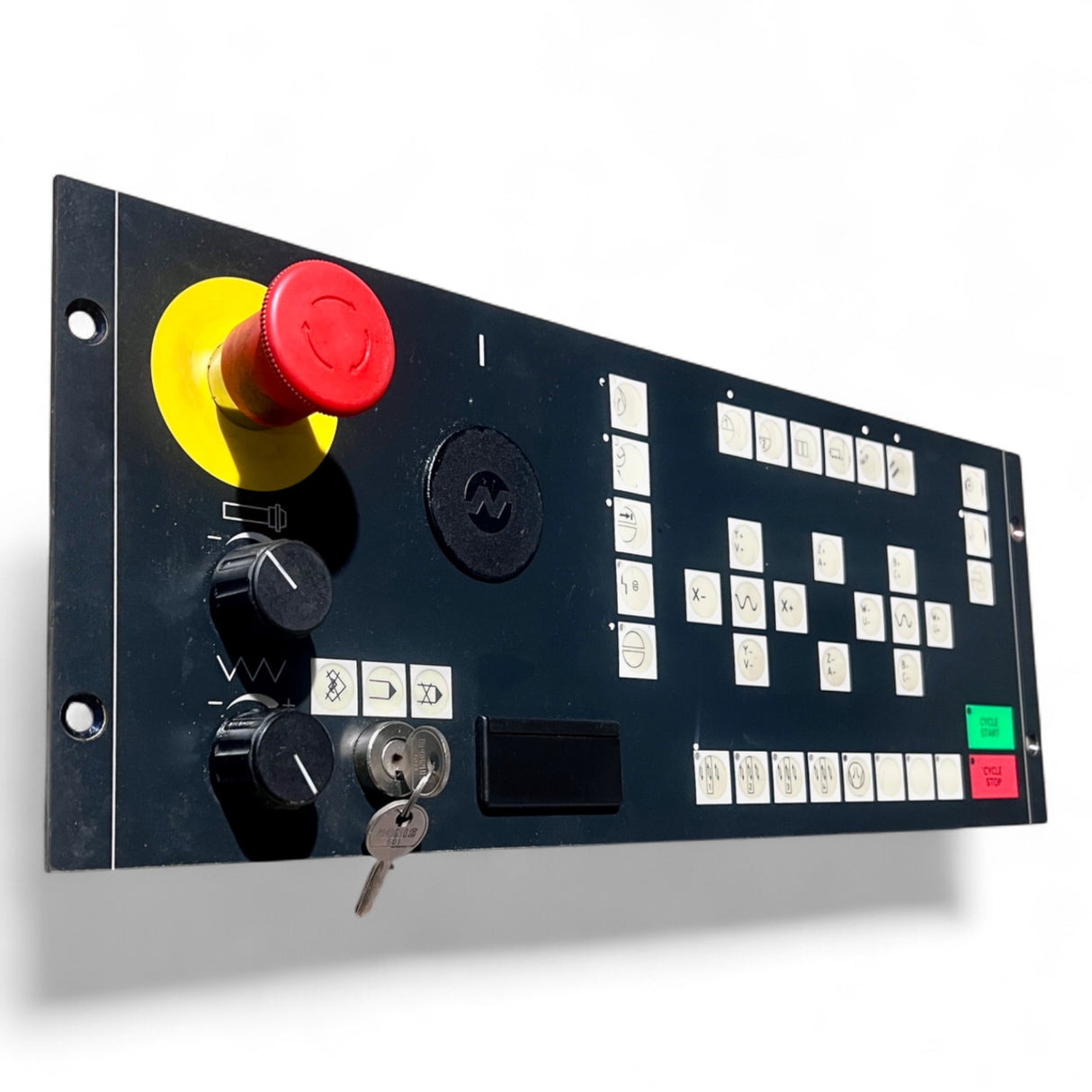 NUM 830M Operator Panel (Bedienfeld Kurzhubtastatur / Keyboard Panel) Original Ersatzteil für IMA CNC-Maschinen mit NUM 1060