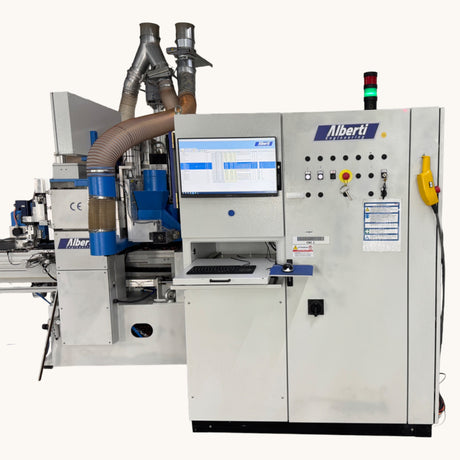 ALBERTI VECTOR CN CNC Vertikalbohrmaschine Fräsmaschine Dübeleintreibmaschine Beschlagsetzmaschine 6-seitig – Ansicht 13
