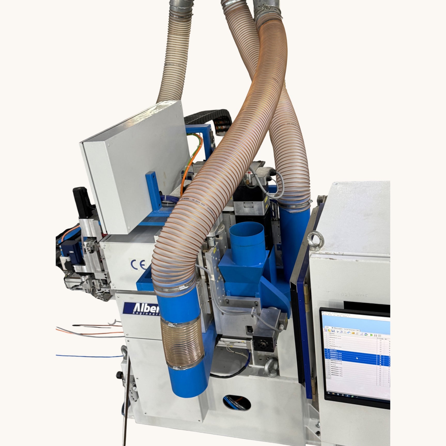 ALBERTI VECTOR CN CNC Vertikalbohrmaschine Fräsmaschine Dübeleintreibmaschine Beschlagsetzmaschine 6-seitig – Ansicht 20