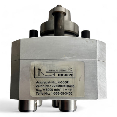 HOMAG/WEEKE/BENZ Adapteraggregat Wechselaggregat Bohrer Art..Nr. 1-056-08-3450