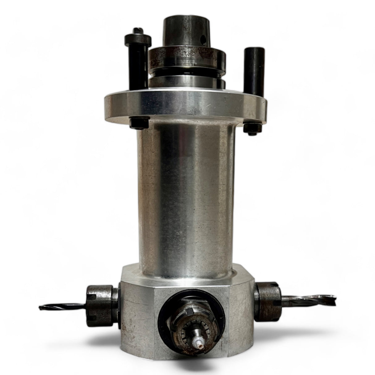 HOMAG/WEEKE/BENZ HBE Adapteraggregat Horizontales Bohraggregat Fräsaggregat 4 Ausgänge 2-056-10-3071 – Ansicht 4