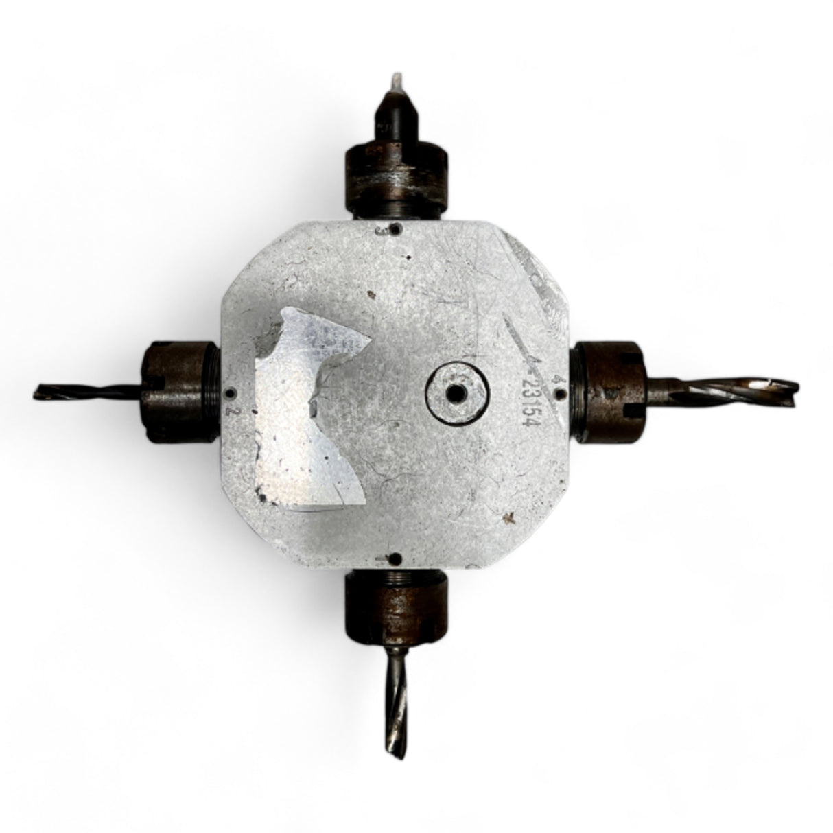 HOMAG/WEEKE/BENZ HBE Adapteraggregat Horizontales Bohraggregat Fräsaggregat 4 Ausgänge 2-056-10-3071 – Ansicht 6