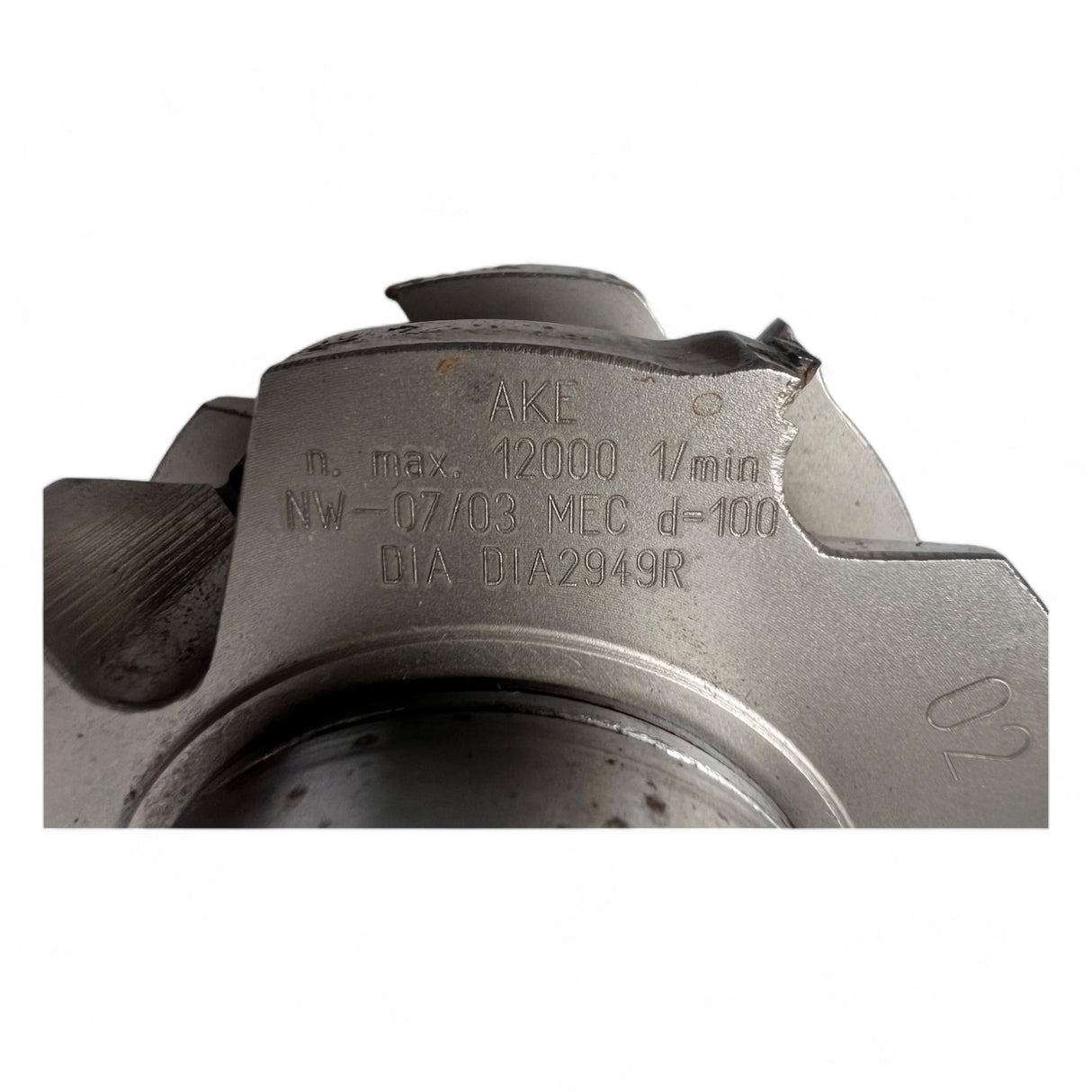 HSK 63 F Aufnahme Bohrungswerkzeug mit 2 Stck. AKE DIA Werkzeugen D=100 Z=6 – Ansicht 5