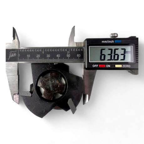 HSK 63 F Spannzangenfutter mit Bohrungsaufnahme und Duplex HW Profilfräser D=63 mm L=36 mm – Ansicht 10