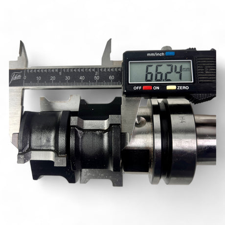 HSK 63 F Spannzangenfutter mit Bohrungsaufnahme und Duplex HW Profilfräser D=63 mm L=36 mm – Ansicht 12