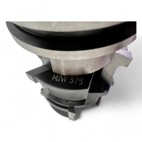 HSK 63 F Spannzangenfutter mit Bohrungsaufnahme und Duplex HW Profilfräser D=63 mm L=36 mm – Ansicht 7