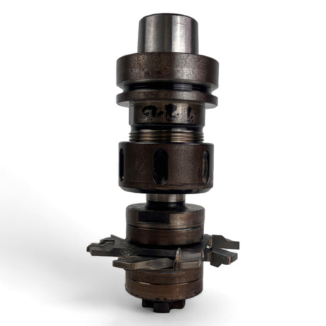 HSK 63 F Spannfutter mit AKE Nutfräser 100 x 5 mm Schaft 25 mm – Ansicht 2