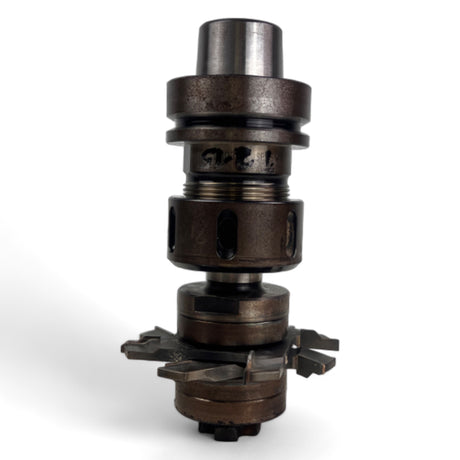 HSK 63 F Spannfutter mit AKE Nutfräser 100 x 5 mm Schaft 25 mm – Ansicht 3