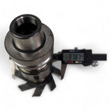 HSK 63 F Spannfutter mit AKE Nutfräser 100 x 5 mm Schaft 25 mm – Ansicht 6