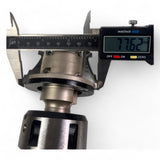 HSK 63 F Spannzangenfutter mit Spannzange und HW Wechselplatten Profilfräser Ø 76 mm B=40 mm , Z=2 – Ansicht 7