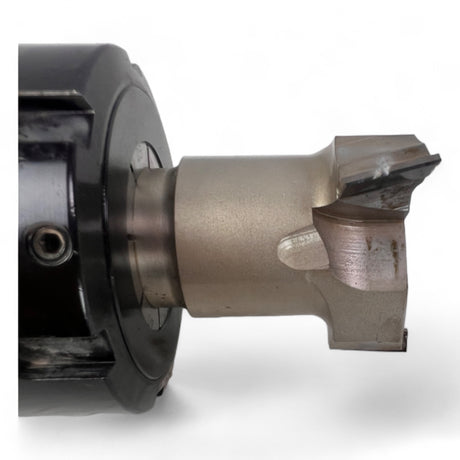 HSK 63 F Spannzangenfutter mit austauschbaren Spannzangen und DIA Profilfräser Ø 40 mm, Z=3 – Ansicht 4