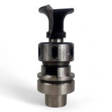 HSK 63 F Spannzangenfutter mit austauschbaren Spannzangen und HW Profilfräser Ø 22 mm, L=40 mm, Z=2
