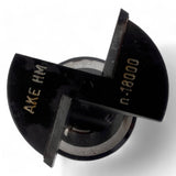 HSK 63 F Spannzangenfutter mit austauschbaren Spannzangen und HW Profilfräser Ø 22 mm, L=40 mm, Z=2 – Ansicht 3