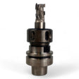 HSK 63 F Spannzangenfutter mit austauschbaren Spannzangen und DIA Fräser Ø 22 mm, L=34 mm, Z=3