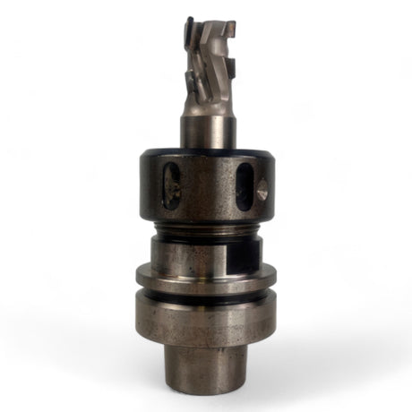 HSK 63 F Spannzangenfutter mit austauschbaren Spannzangen und DIA Fräser Ø 22 mm, L=34 mm, Z=3