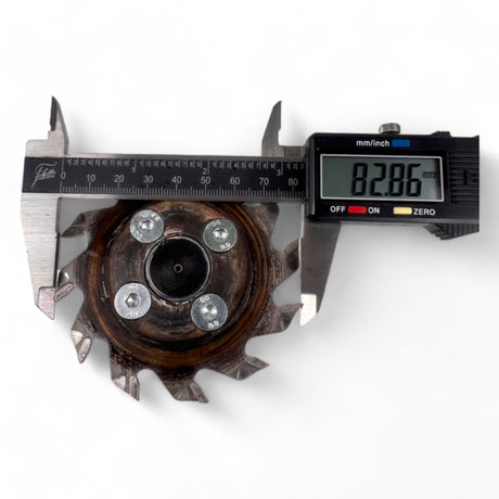 HSK 63 F Spannfutter mit Spannzange HW Nutfräser 83 x 2,3 mm Z=12 – Ansicht 5