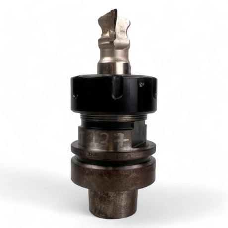 HSK 63 F Spannzangenfutter mit Spannzange und Fräser D=35 L=21 mm
