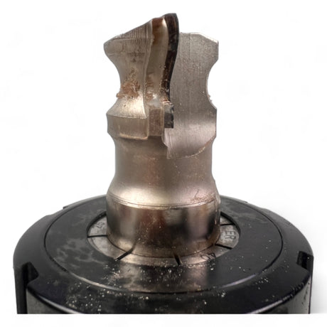 HSK 63 F Spannzangenfutter mit Spannzange und Fräser D=35 L=21 mm – Ansicht 2