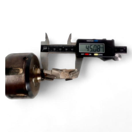 HSK 63 F Spannzangenfutter (N=24.000 U/min, DIA Fräser Ø 16 mm, L=45 mm, Z=3) – Ansicht 6