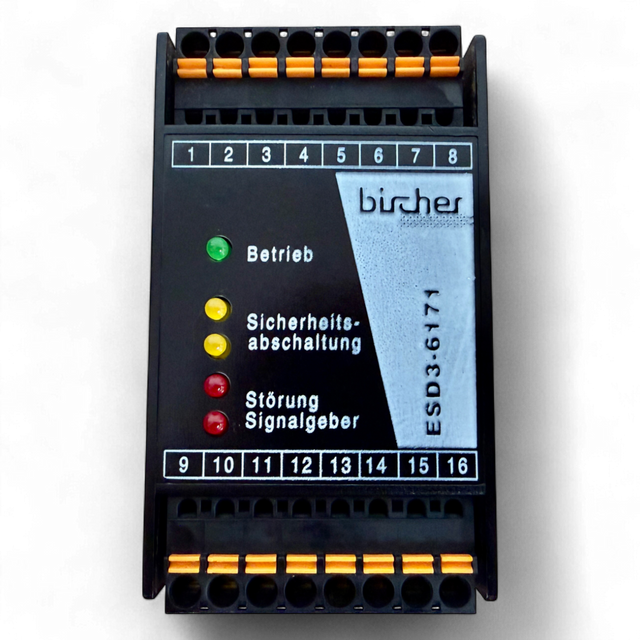 Überholung Bircher ESR ESD Sicherheitsschaltgerät HOMAG 4008320456 Art.-Nr. 4008320456